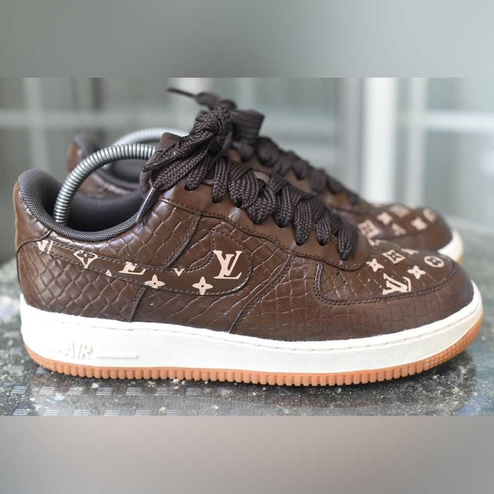 Nike Air Force 1 07 Custom Premium Brown